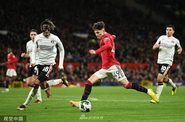 在与曼联的 在与曼联的